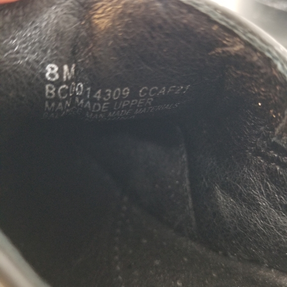 Born BOC Black Leather Slip On Clog Shoes Women's Size 8M - Picture 5 of 6